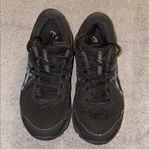 ASICS Men's Black Running Shoes
